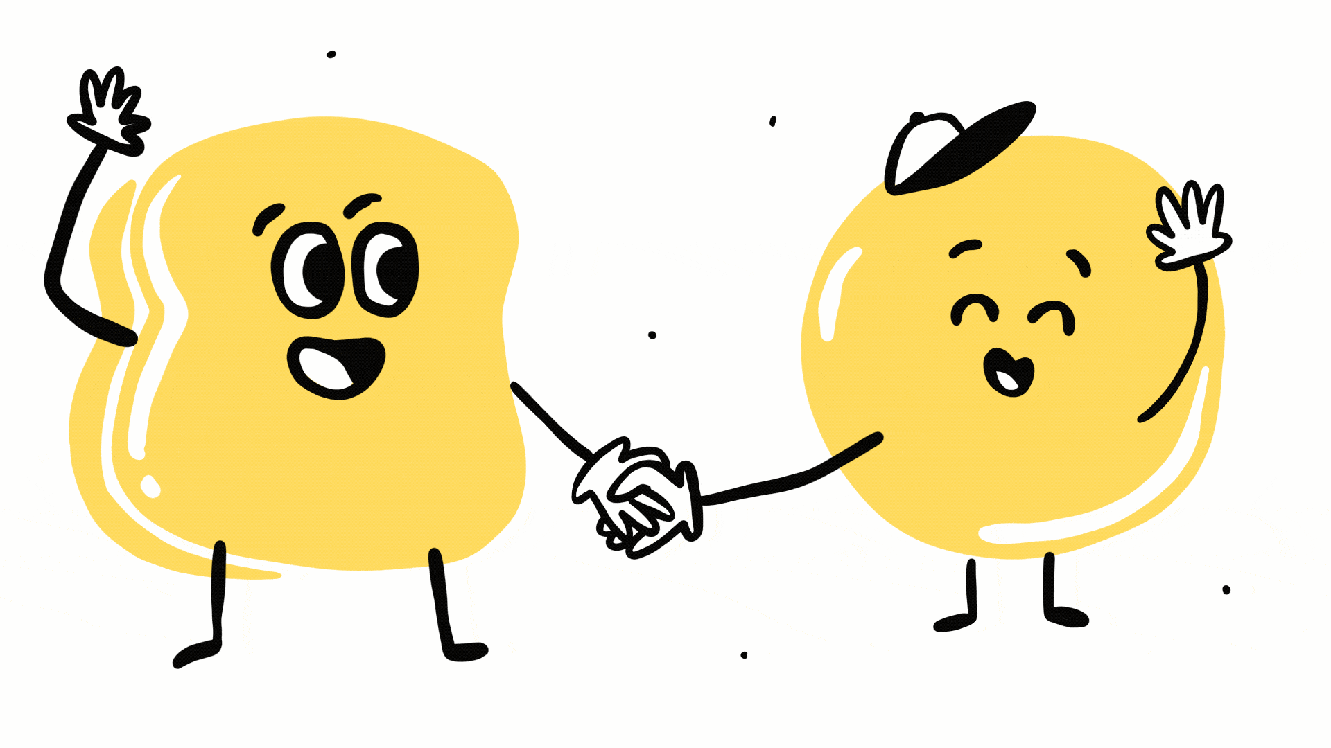 Eggo rebrand waffle pancake characters doodle market house Eggo rebrand waffle pancake characters doodle market house