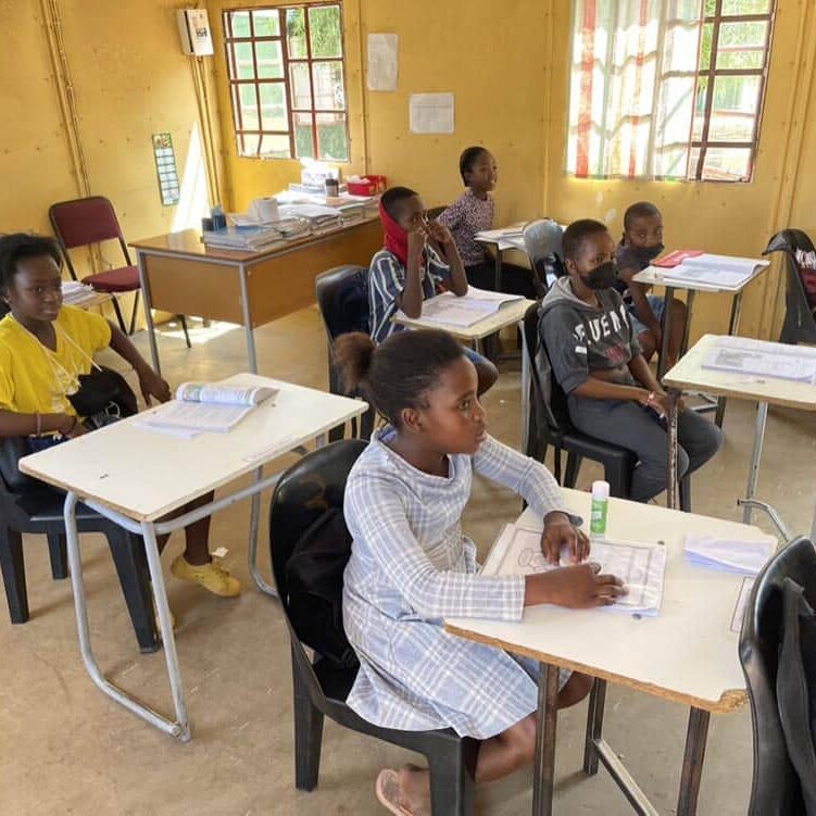 A Model School Old Classroom