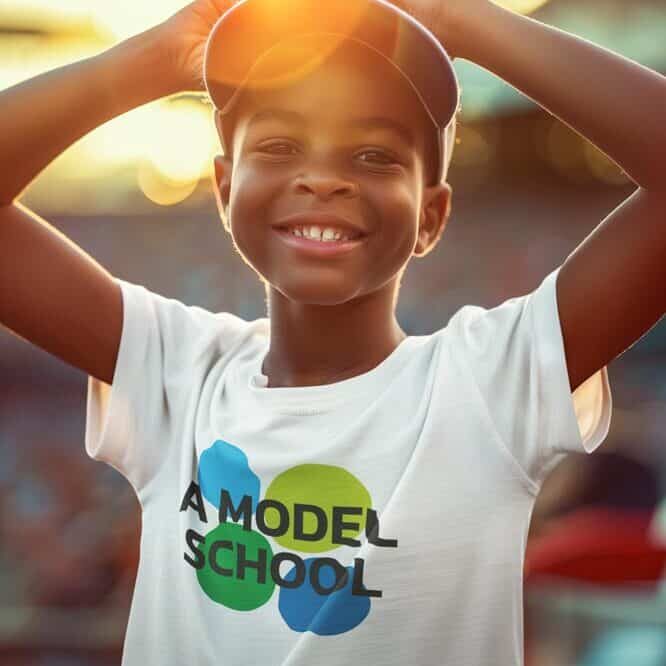 A Model School White Shirt